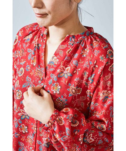 MEDE19F（メデジュウキュウ）の「MEDE19F 　ロングワンピース（ワンピース・レディース・ネイビー/レッド・LARGE/MEDIUM/X-LARGE/NM）」の18枚目の写真