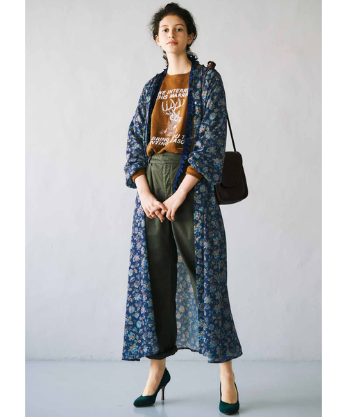 MEDE19F（メデジュウキュウ）の「MEDE19F 　ロングワンピース（ワンピース・レディース・ネイビー/レッド・LARGE/MEDIUM/X-LARGE/NM）」の6枚目の写真