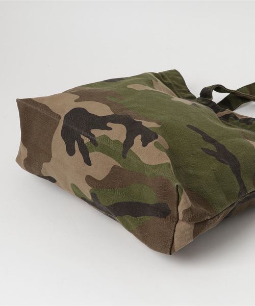 United Athle（ユナイテッドアスレ）の「【 UNITED ATHLE / ユナイテッドアスレ 】 antique andico ヘビー キャンバス トートバッグ（Mサイズ）_（トートバッグ・メンズ・ブラック/キナリ/ネイビー/ホワイト系その他2/カモフラージュ/グレー/オリーブ・FREE）」の8枚目の写真