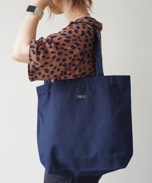 United Athle（ユナイテッドアスレ）の「【 UNITED ATHLE / ユナイテッドアスレ 】 antique andico ヘビー キャンバス トートバッグ（Mサイズ）_（トートバッグ・メンズ・ブラック/キナリ/ネイビー/ホワイト系その他2/カモフラージュ/グレー/オリーブ・FREE）」の6枚目の写真