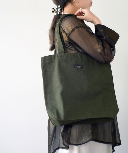 United Athle（ユナイテッドアスレ）の「【 UNITED ATHLE / ユナイテッドアスレ 】 antique andico ヘビー キャンバス トートバッグ（Mサイズ）_（トートバッグ・メンズ・ブラック/キナリ/ネイビー/ホワイト系その他2/カモフラージュ/グレー/オリーブ・FREE）」の5枚目の写真