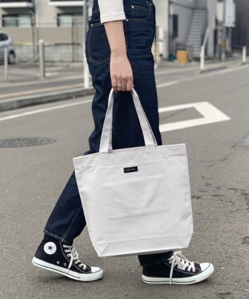 United Athle（ユナイテッドアスレ）の「【 UNITED ATHLE / ユナイテッドアスレ 】 antique andico ヘビー キャンバス トートバッグ（Mサイズ）_（トートバッグ・メンズ・ブラック/キナリ/ネイビー/ホワイト系その他2/カモフラージュ/グレー/オリーブ・FREE）」の13枚目の写真