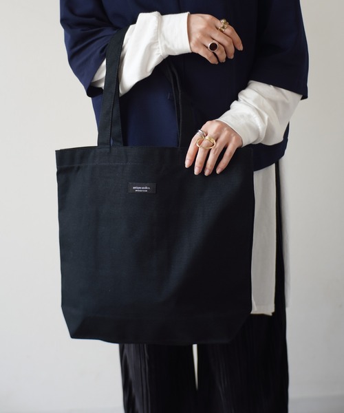 United Athle（ユナイテッドアスレ）の「【 UNITED ATHLE / ユナイテッドアスレ 】 antique andico ヘビー キャンバス トートバッグ（Mサイズ）_（トートバッグ・メンズ・ブラック/キナリ/ネイビー/ホワイト系その他2/カモフラージュ/グレー/オリーブ・FREE）」の16枚目の写真