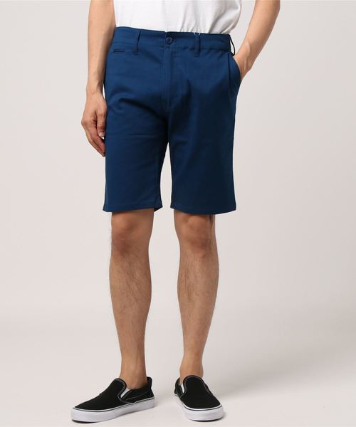 おしゃれスタ(オシャレスタ)の「ストレッチチノショートパンツ(IR) オーバーサイズ メンズ レディース(チノパンツ・メンズ・オフホワイト/ブラック/ベージュ/オリーブ/ブルー/ネイビー・L/M/S/XL)」の6枚目の写真