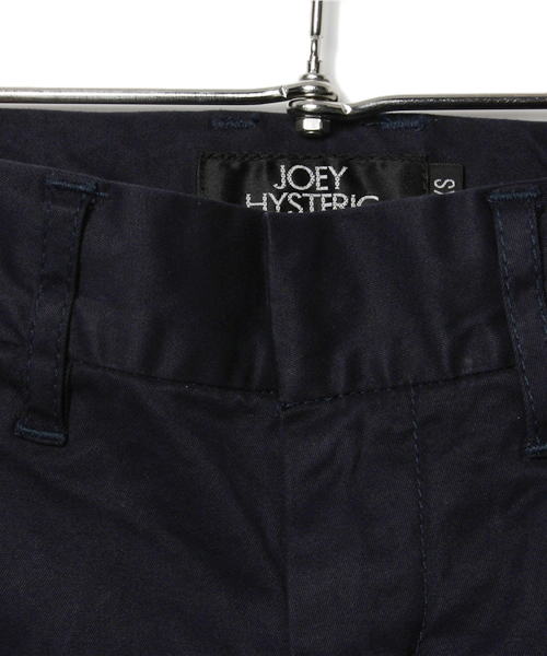 JOEY HYSTERIC(ジョーイヒステリック)の「ストレッチサージ スリムスラックスPT(スラックス・キッズ・ネイビー/ベージュ・X-SMALL/SMALL/MEDIUM)」の4枚目の写真