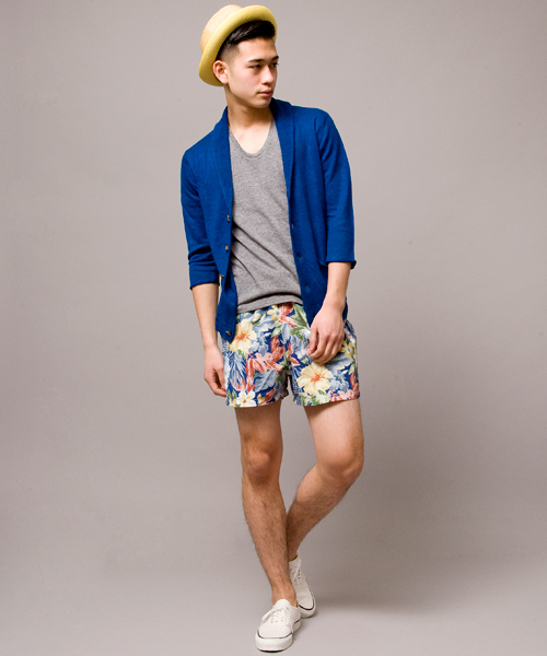 BEAUTY&YOUTH UNITED ARROWS（ビューティーアンドユースユナイテッドアローズ）の「by ∴ リネン ショールカーディガン 7SL（カーディガン/ボレロ・メンズ・ブラック/ナチュラル/ロイヤルブルー/レッド・SMALL/MEDIUM/LARGE/X-LARGE）」の11枚目の写真