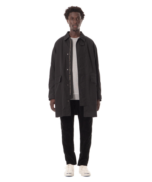 Sandinista(サンディニスタ)の「Water-repellent OX Military Coat / 撥水オックスミリタリーコート(その他アウター・メンズ・ブラック/カーキ・SMALL/MEDIUM/LARGE)」の4枚目の写真