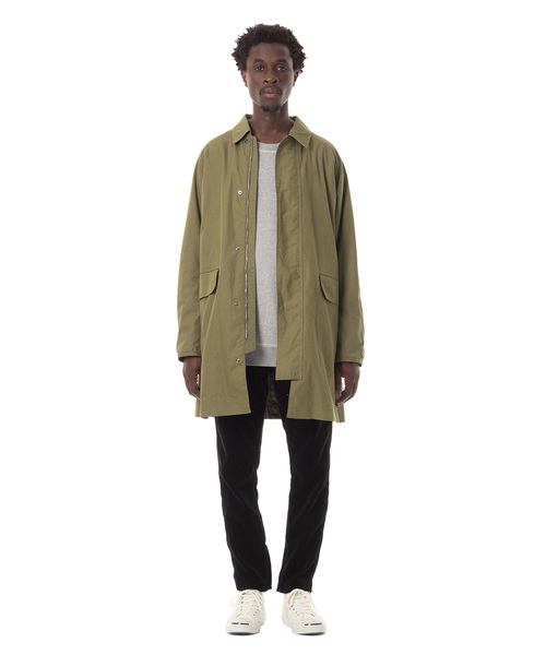 Sandinista(サンディニスタ)の「Water-repellent OX Military Coat / 撥水オックスミリタリーコート(その他アウター・メンズ・ブラック/カーキ・SMALL/MEDIUM/LARGE)」の5枚目の写真
