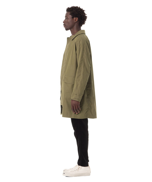 Sandinista(サンディニスタ)の「Water-repellent OX Military Coat / 撥水オックスミリタリーコート(その他アウター・メンズ・ブラック/カーキ・SMALL/MEDIUM/LARGE)」の6枚目の写真