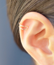 Fun & Daily | F&D : ツインアームイヤーカフ(イヤーカフ)