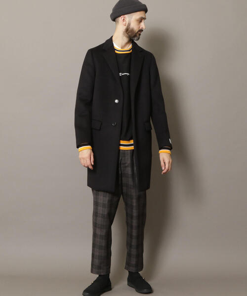 BEAUTY&YOUTH UNITED ARROWS メルトン チェスターコート BEAUTY&YOUTH UNITEDARROWS メルトン チェスターコート