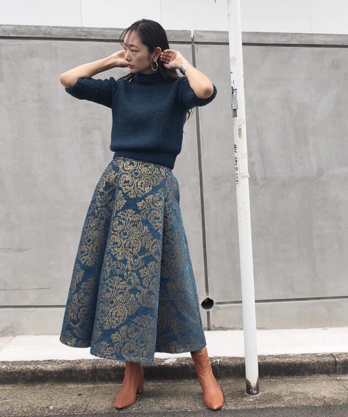 AMERI SPANGLE CHIBI KNIT ⭐︎お値下げしました⭐︎ Ameri（アメリ）の「SPANGLE CHIBI KNIT（ニット/セーター）」 - WEAR