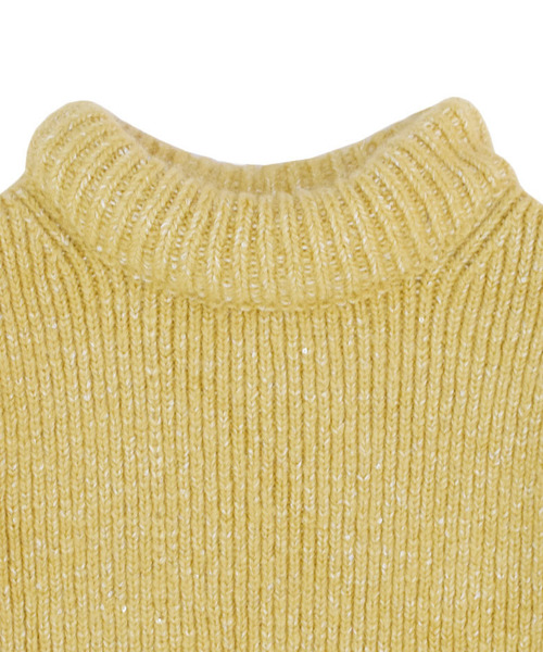 Ameri（アメリ）の「SPANGLE CHIBI KNIT（ニット/セーター）」 - WEAR
