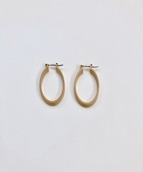 TIMELESS&THREE（タイムレスアンドスリー）の「マットデザインピアス（ピアス（両耳用）・レディース・A/B/C/D/E/F/G/H/I/J/K/L/S/M/Y/Q/N/V/R/P/O/U/X/T/W/Z/その他1/その他2/その他3/その他4/その他5/その他6/その他7/その他8・FREE）」の14枚目の写真