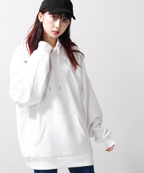 WEGO（ウィゴー）の「WEGO/ボンディングボアプルパーカー（パーカー・メンズ・ホワイト/ベージュ/カーキ/杢グレー/イエロー系その他2/ブラック/ブルー系その他・MEDIUM/LARGE）」の18枚目の写真