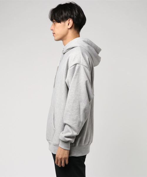 WEGO（ウィゴー）の「WEGO/ボンディングボアプルパーカー（パーカー・メンズ・ホワイト/ベージュ/カーキ/杢グレー/イエロー系その他2/ブラック/ブルー系その他・MEDIUM/LARGE）」の16枚目の写真