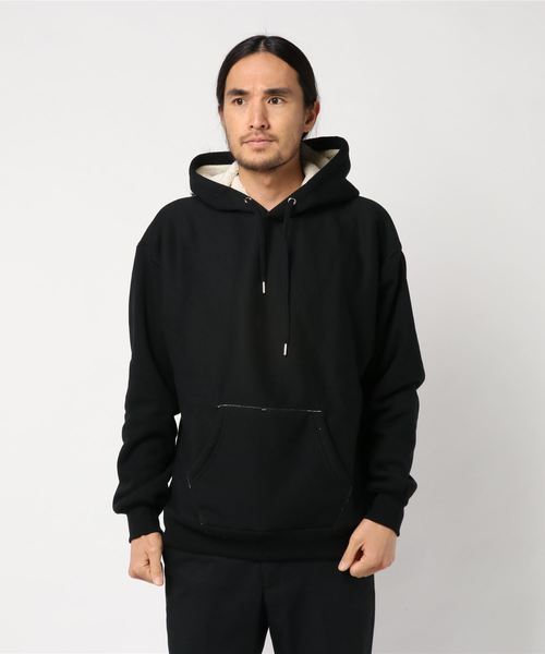 WEGO（ウィゴー）の「WEGO/ボンディングボアプルパーカー（パーカー・メンズ・ホワイト/ベージュ/カーキ/杢グレー/イエロー系その他2/ブラック/ブルー系その他・MEDIUM/LARGE）」の14枚目の写真