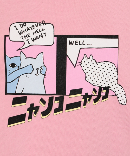 Candy Stripper / Cat パーカー　猫 Candy Stripper（キャンディストリッパー）の「CAT'S CARTOON