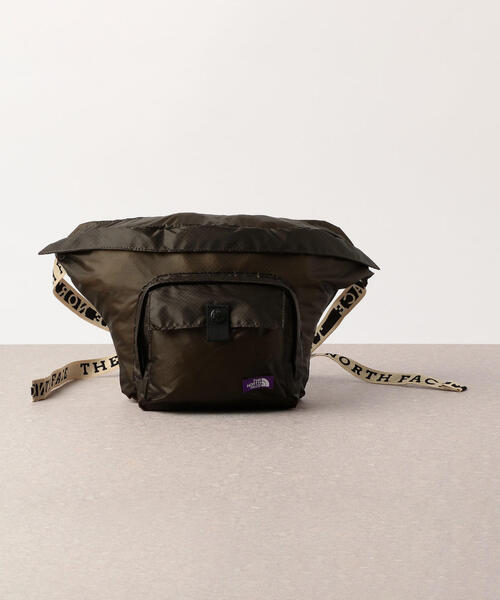 THE NORTH FACE PURPLE LABEL（ザ ノースフェイス パープルレーベル）の「一部カラー別注 [ ザ・ノースフェイス] ST TNFP LIGHT WEIGHT LOGO テープ  ウエストバッグ（ショルダーバッグ・メンズ・ロイヤルブルー/ブラウン/オリーブ/ベージュ/ブラック・FREE）」の4枚目の写真