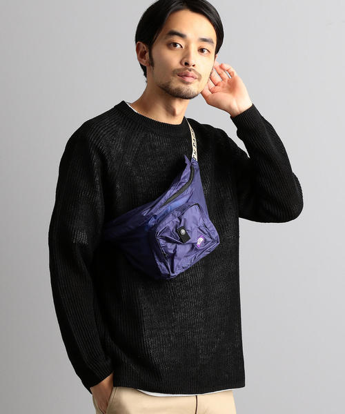 THE NORTH FACE PURPLE LABEL（ザ ノースフェイス パープルレーベル）の「一部カラー別注 [ ザ・ノースフェイス] ST TNFP LIGHT WEIGHT LOGO テープ  ウエストバッグ（ショルダーバッグ・メンズ・ロイヤルブルー/ブラウン/オリーブ/ベージュ/ブラック・FREE）」の15枚目の写真