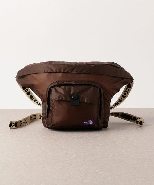THE NORTH FACE PURPLE LABEL（ザ ノースフェイス パープルレーベル）の「一部カラー別注 [ ザ・ノースフェイス] ST TNFP LIGHT WEIGHT LOGO テープ  ウエストバッグ（ショルダーバッグ・メンズ・ロイヤルブルー/ブラウン/オリーブ/ベージュ/ブラック・FREE）」の16枚目の写真