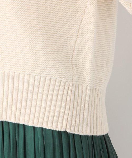 GLOBAL WORK(グローバルワーク)の「抜け感ミドルゲージガーターカーデ/818904(カーディガン/ボレロ・レディース・ホワイト/ベージュ/オレンジ/ブルー・MEDIUM/LARGE)」の15枚目の写真