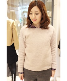 La TOTALITE | ラメスライバープルオーバー。(ニット/セーター)