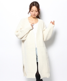 Kastane | 【Kastane】ロングニットCD(カーディガン/ボレロ)