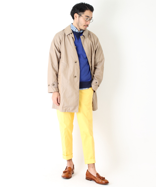BEAMS PLUS（ビームスプラス）の「○BEAMS PLUS / ギンガムチェック ボタンダウンシャツ 14S/S（シャツ/ブラウス・メンズ・ブルー/ブラック・X-LARGE/XX-LARGE/SMALL/LARGE/MEDIUM/X-SMALL）」の9枚目の写真