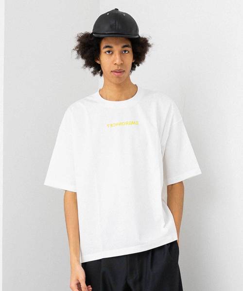UNITED TOKYO(ユナイテッドトウキョウ)の「テクノラマリバースロゴオーバーサイズTee(Tシャツ/カットソー・メンズ・オフホワイト/イエロー・1/2/3)」の8枚目の写真
