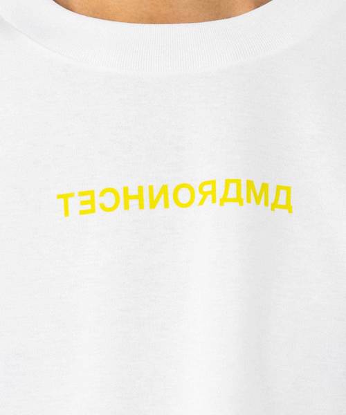 UNITED TOKYO(ユナイテッドトウキョウ)の「テクノラマリバースロゴオーバーサイズTee(Tシャツ/カットソー・メンズ・オフホワイト/イエロー・1/2/3)」の9枚目の写真