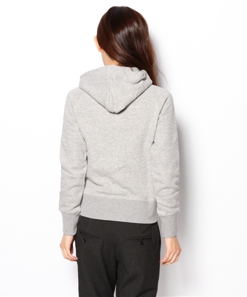 SHIPS for women（シップスフォーウィメン）の「吊り裏毛 ジップパーカー（パーカー・レディース・グレー/ブラウン系その他/ホワイト/ナチュラル・38/36）」の6枚目の写真