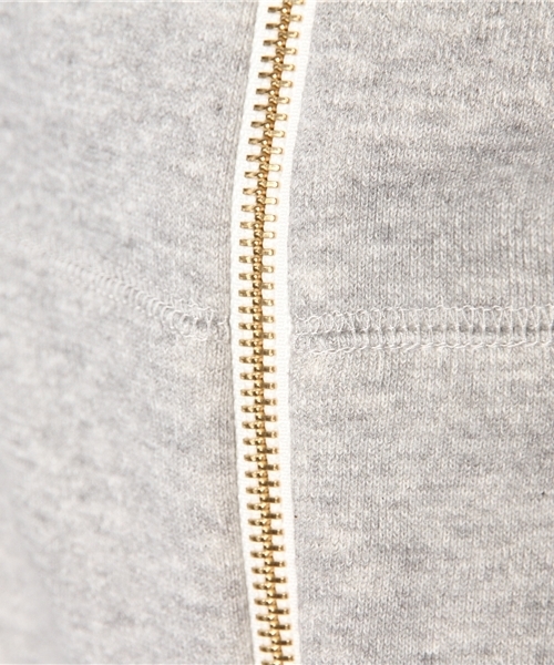 SHIPS for women（シップスフォーウィメン）の「吊り裏毛 ジップパーカー（パーカー・レディース・グレー/ブラウン系その他/ホワイト/ナチュラル・38/36）」の9枚目の写真