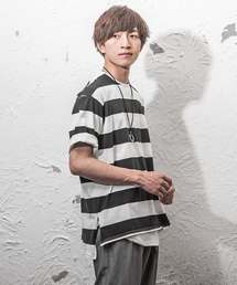 MinoriTY | ボーダービッグTシャツ(Tシャツ/カットソー)
