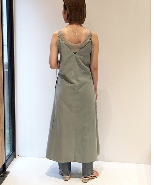 TODAYFUL(トゥデイフル)の「キャミソールタイドレス(ワンピース・レディース・ブラック/ミント/キナリ/レッド系その他2・36inch/38inch)」の10枚目の写真