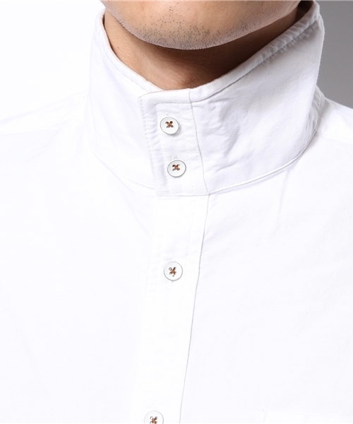 ABAHOUSE（アバハウス）の「ｽｰﾋﾟﾏｵｯｸｽｽﾀﾝﾄﾞｼｬﾂ（シャツ/ブラウス・メンズ・ホワイト/イエロー/ピンク・4/3/2）」の7枚目の写真