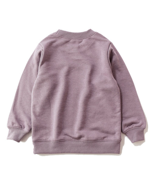 devirock（デビロック）の「natsuコラボ プリント裏毛長袖スウェットトレーナー（スウェット・キッズ・ホワイト/ブルー系その他/パープル系その他・80ｃｍ/90cm/110cm/100cm/120cm/130cm/140cm/150cm/160cm）」の11枚目の写真