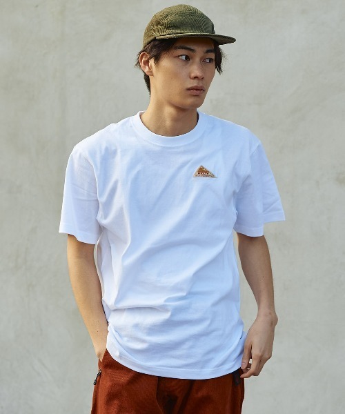 KELTY(ケルティ)の「KELTY ロゴ Tシャツ/LOGO T-SHIRT(Tシャツ/カットソー・メンズ・ホワイト/ブラック/ネイビー/ミックスグレー・M/L/XL/S)」の3枚目の写真