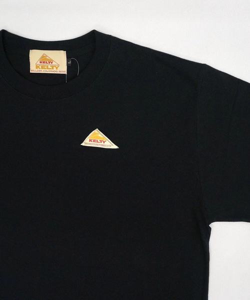 KELTY(ケルティ)の「KELTY ロゴ Tシャツ/LOGO T-SHIRT(Tシャツ/カットソー・メンズ・ホワイト/ブラック/ネイビー/ミックスグレー・M/L/XL/S)」の6枚目の写真