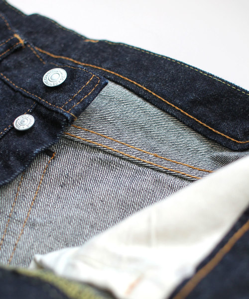 Denime（ドゥニーム）の「【MADE IN JAPAN】14.5oz レギュラーストレートセルビッチデニムパンツ TYPE1980（デニムパンツ・メンズ・インディゴブルー/ブルーグリーン・32inch/30inch/34inch/36inch/28）」の8枚目の写真