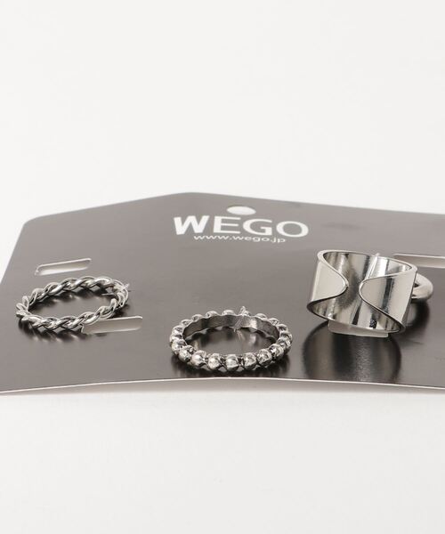 WEGO（ウィゴー）の「WEGO/【3点セット】モチーフセットリング（リング・レディース・その他1/その他2/その他3/その他4・FREE）」の6枚目の写真