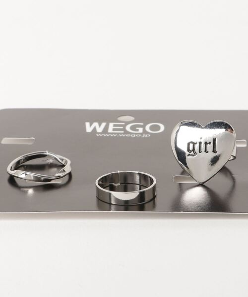 WEGO（ウィゴー）の「WEGO/【3点セット】モチーフセットリング（リング・レディース・その他1/その他2/その他3/その他4・FREE）」の7枚目の写真