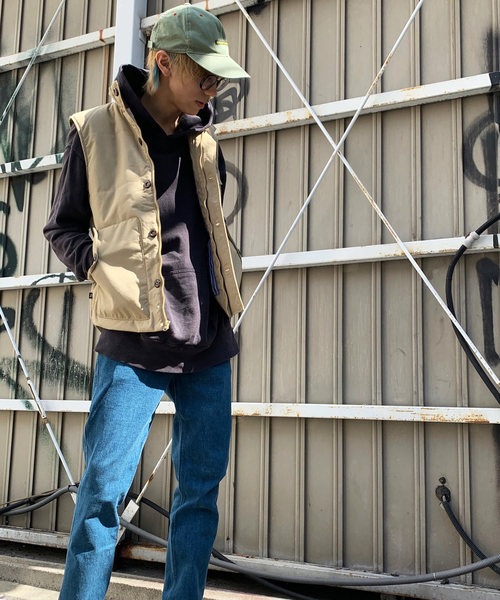OLD BETTY'S（オールドベティーズ）の「Pigment Dye Sweat Parka(Sheriff Dept)/ヴィンテージ風 バック 刺繍 スウェット パーカー（パーカー・レディース・ブラック/ネイビー/オフホワイト・40/38）」の19枚目の写真