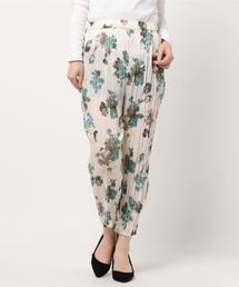 mizuiroind | フラワープリントワッシャーパンツ(その他パンツ)