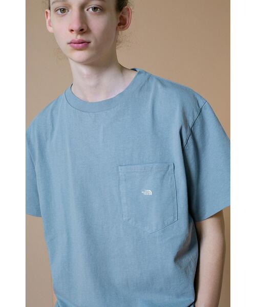 THE NORTH FACE PURPLE LABEL（ザ ノースフェイス パープルレーベル）の「＜THE NORTH FACE PURPLE LABEL＞ EX for monkey time 7oz POC SSL TEE/Tシャツ □□（Tシャツ/カットソー・メンズ・ホワイト/ベージュ/ライトブルー・X-LARGE/LARGE/MEDIUM/SMALL）」の11枚目の写真