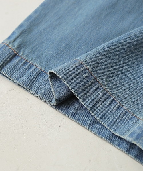 n'OrLABEL（ノアールレーベル）の「『きれい見えデニムワイドパンツ』（デニムパンツ・レディース・ブルー/インディゴブルー・1/2）」の14枚目の写真