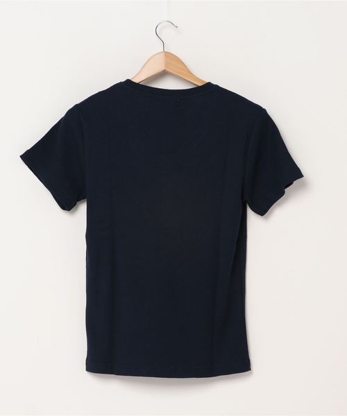 INNOCENT(イノセント)の「サーマル半袖VネックTシャツ(Tシャツ/カットソー・レディース・ネイビー/サックスブルー/ピンク/ブラック/カーキ/グレー/ホワイト・MEDIUM/LARGE/X-LARGE)」の8枚目の写真