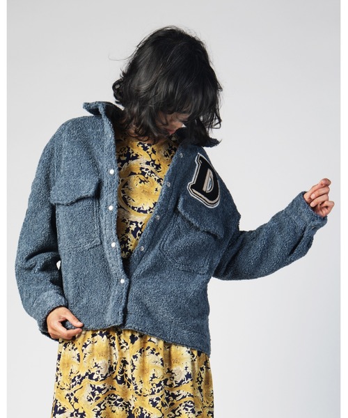 DOUBLE STANDARD CLOTHING（ダブルスタンダードクロージング）の「DSC / PEGGY（その他アウター・レディース・グレー/オフホワイト・F）」の3枚目の写真