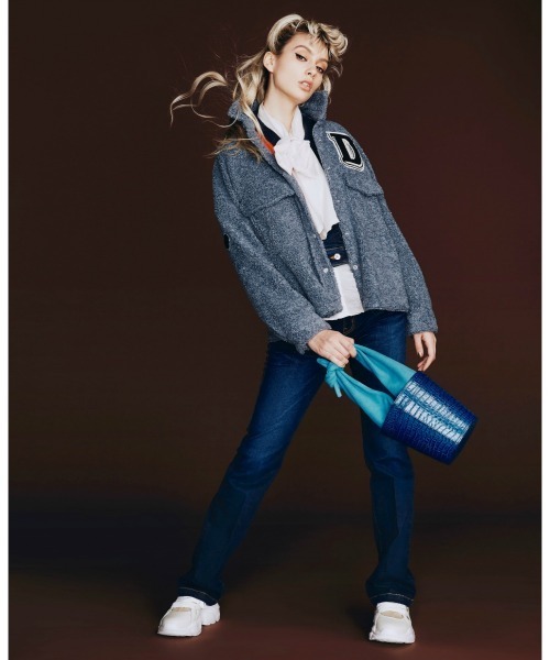 DOUBLE STANDARD CLOTHING（ダブルスタンダードクロージング）の「DSC / PEGGY（その他アウター・レディース・グレー/オフホワイト・F）」の15枚目の写真