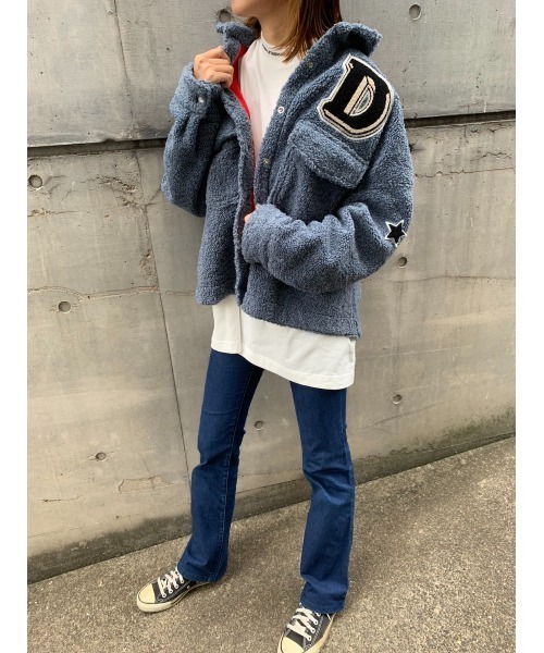 DOUBLE STANDARD CLOTHING（ダブルスタンダードクロージング）の「DSC / PEGGY（その他アウター・レディース・グレー/オフホワイト・F）」の19枚目の写真